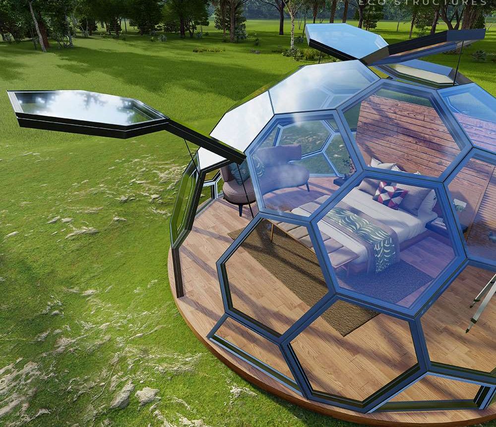 Glass Dome House- KAMBO Eco Structures