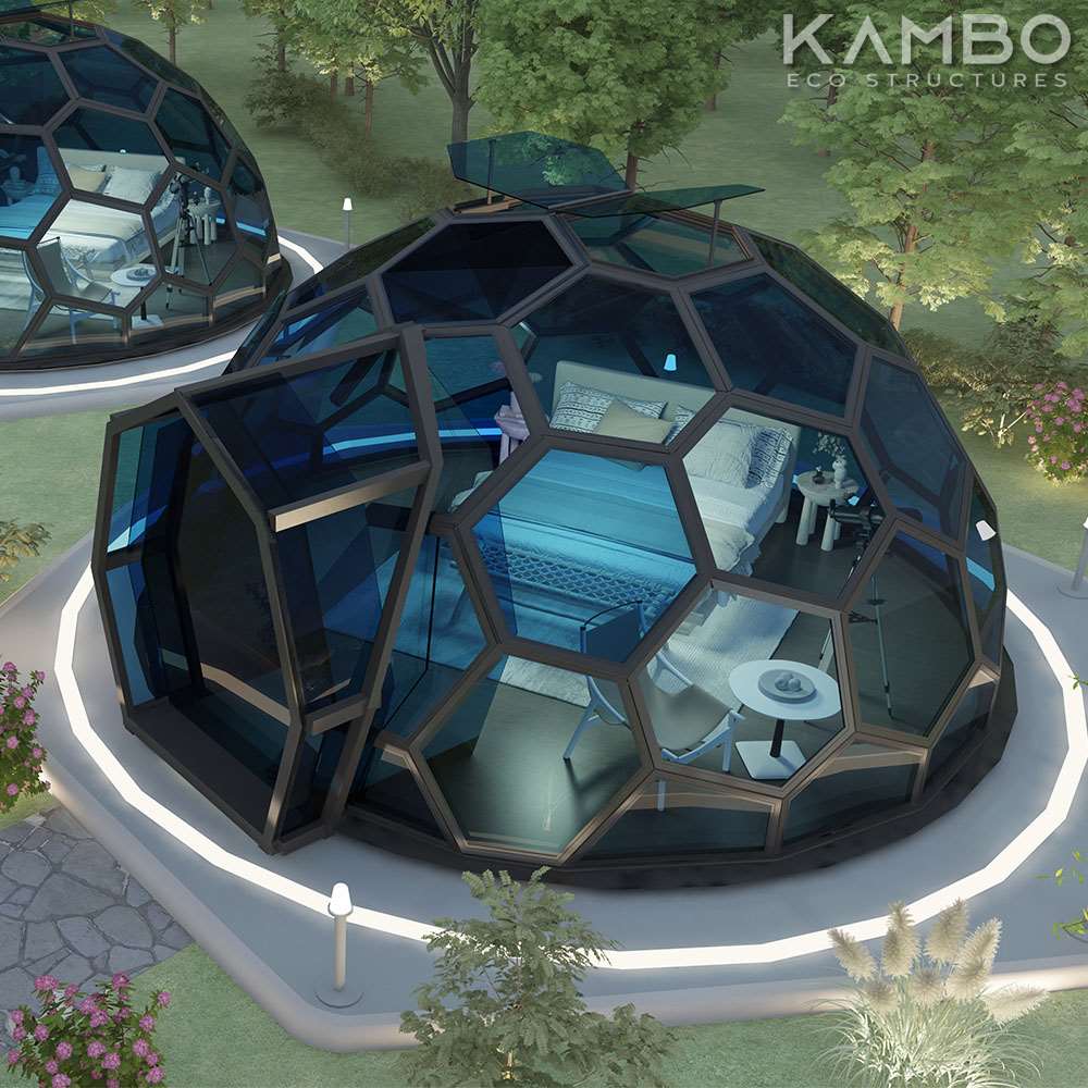 Glass Dome House- KAMBO Eco Structures