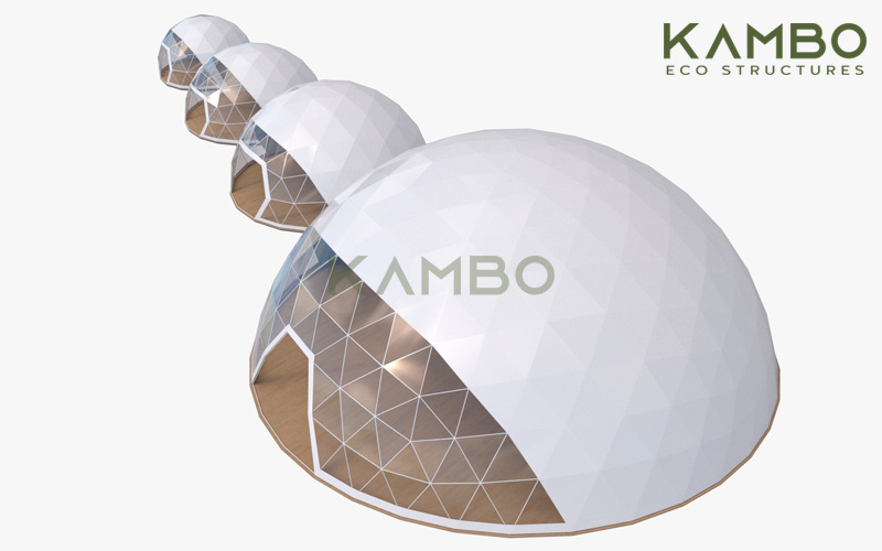 kambo event dome tent geodesic dome 3d rendering image 20